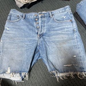 AGOLDE jean short